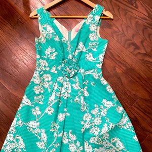 Lilly Pulitzer Jacquard Floral Dress (Size 2)